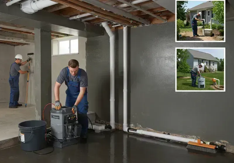 Basement Waterproofing and Flood Prevention process in Williams Bay, WI